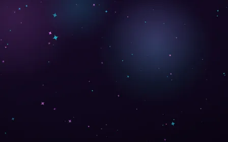 Neon Dust — dark black, purple and teal electric background