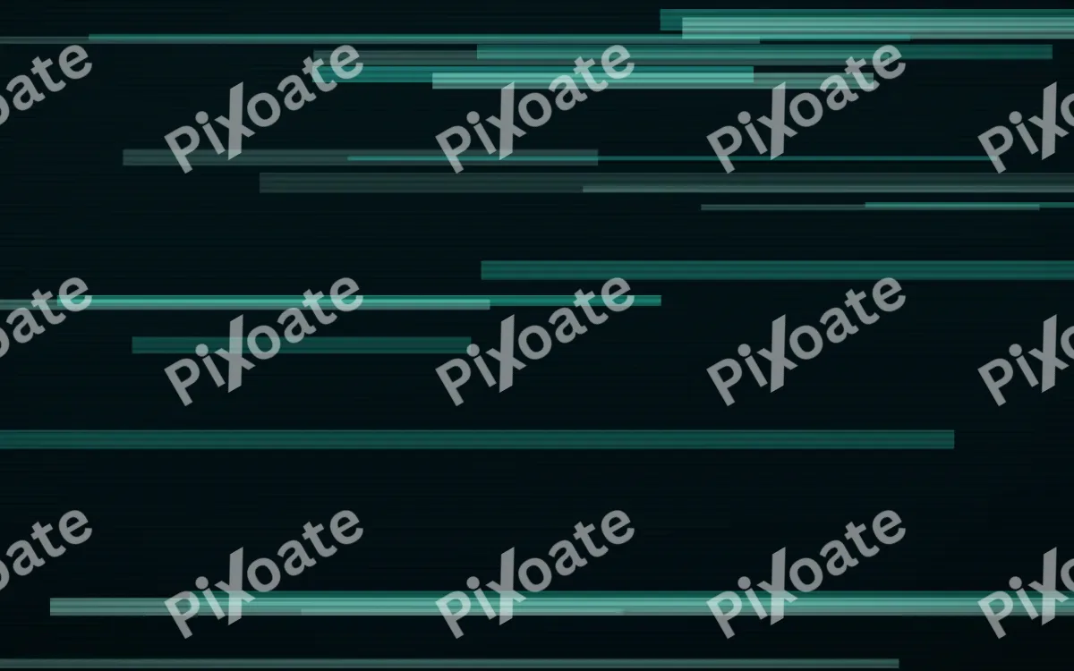 Teal Transmission — dark black and teal electric background