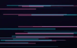 Voltage Drop — dark black, teal and pink electric background
