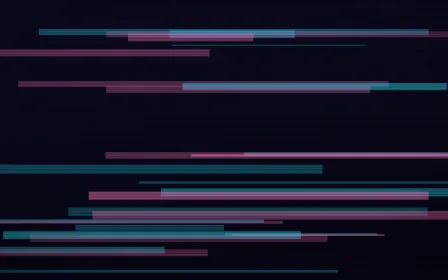 Voltage Drop — dark black, teal and pink electric background