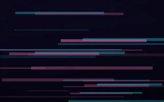 Voltage Drop II — dark black, teal and pink electric background, variation II