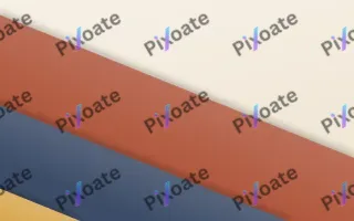 Colorblock Fall — light orange, blue and gold fashion background