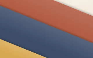 Colorblock Fall II — light orange, blue and gold fashion background, variation II
