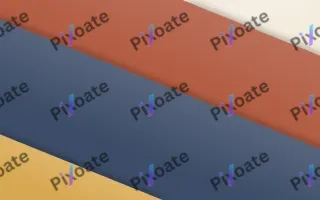 Colorblock Fall II — light orange, blue and gold fashion background, variation II