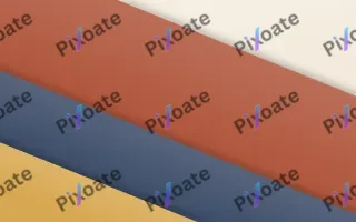 Colorblock Fall III — light orange, blue and gold fashion background, variation III