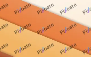 Tangerine Spread — light orange and brown fashion background