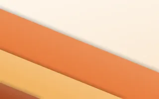 Tangerine Spread II — light orange and brown fashion background, variation II