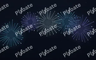Electric Eve II — dark black and blue firework background, variation II
