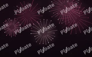 Rose Finale III — dark black and pink firework background, variation III