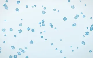 Arctic Frost Daisies — light blue and white floral background