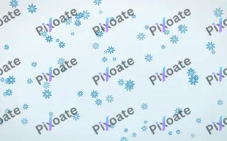 Arctic Frost Daisies II — light blue and white floral background, variation II