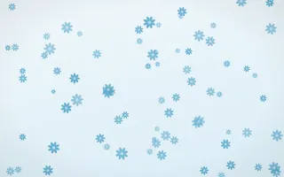 Arctic Frost Daisies III — light blue and white floral background, variation III