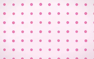 Blush Daisies — light pink and white floral background