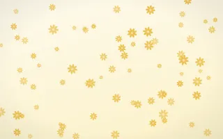 Buttercream Daisies — light gold, yellow and white floral background