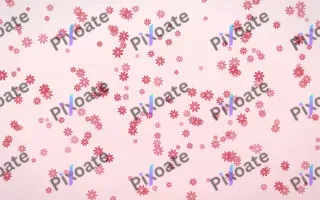 Cherry Soda Daisies Dense II — light red and white floral background, variation II