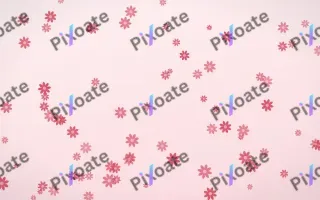 Cherry Soda Daisies III — light red and white floral background, variation III