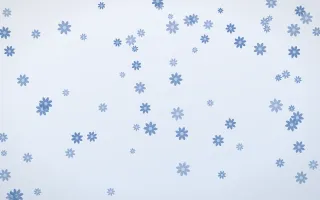 Denim Day Daisies II — light blue and white floral background, variation II