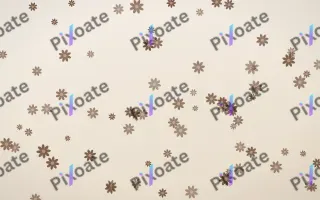 Espresso Daisies II — light brown, orange and beige floral background, variation II