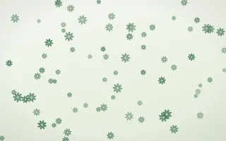 Forest Cream Daisies II — light green and white floral background, variation II