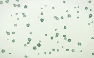 Forest Cream Daisies III — light green and white floral background, variation III