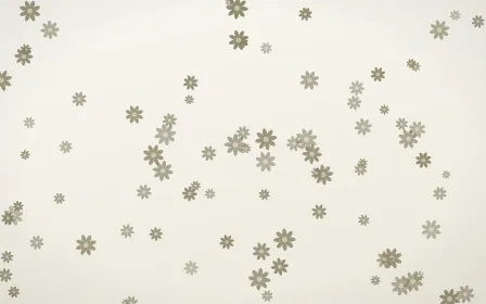 Fresh Linen Daisies — light yellow and white floral background