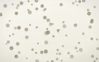 Fresh Linen Daisies II — light yellow and white floral background, variation II