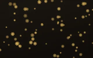 Golden Noir Daisies III — dark gold, yellow and black floral background, variation III