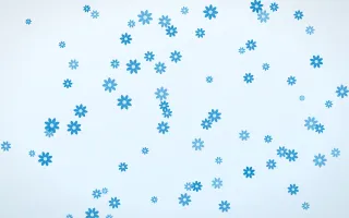Ice Daisies Ice Daisies — light blue and white floral background