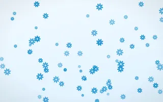 Ice Daisies III Ice Daisies III — light blue and white floral background, variation III