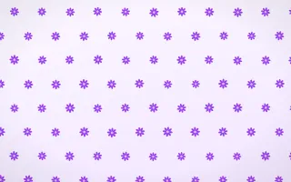 Lilac Daisies — light purple and white floral background