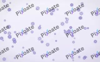 Lilac Frost Daisies II — light blue and white floral background, variation II