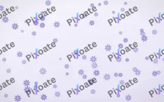 Lilac Frost Daisies III — light blue and white floral background, variation III
