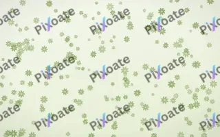 Matcha Latte Daisies Dense II — light green and white floral background, variation II
