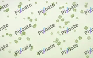 Matcha Latte Daisies II — light green and white floral background, variation II