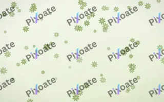 Matcha Latte Daisies III — light green and white floral background, variation III