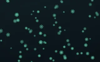 Midnight Garden Daisies — dark green and black floral background
