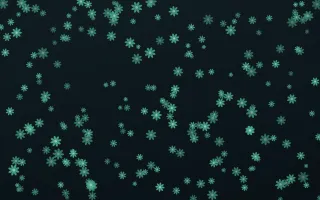 Midnight Garden Daisies Dense III — dark green and black floral background, variation III