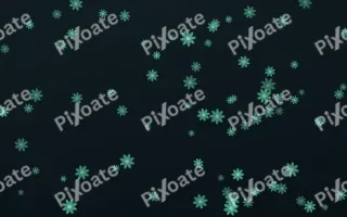 Midnight Garden Daisies II — dark green and black floral background, variation II