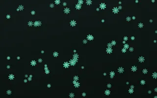 Mint Noir Daisies — dark green and black floral background