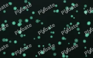 Mint Noir Daisies II — dark green and black floral background, variation II