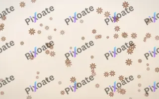 Mocha Milk Daisies III — light orange and white floral background, variation III