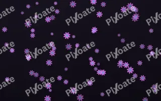 Neon Noir Daisies — dark purple, teal and black floral background