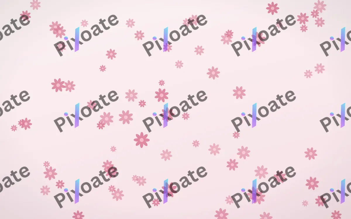 Rosewater Daisies — light pink and white floral background