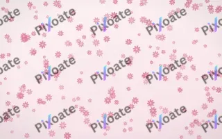 Rosewater Daisies Dense — light pink and white floral background