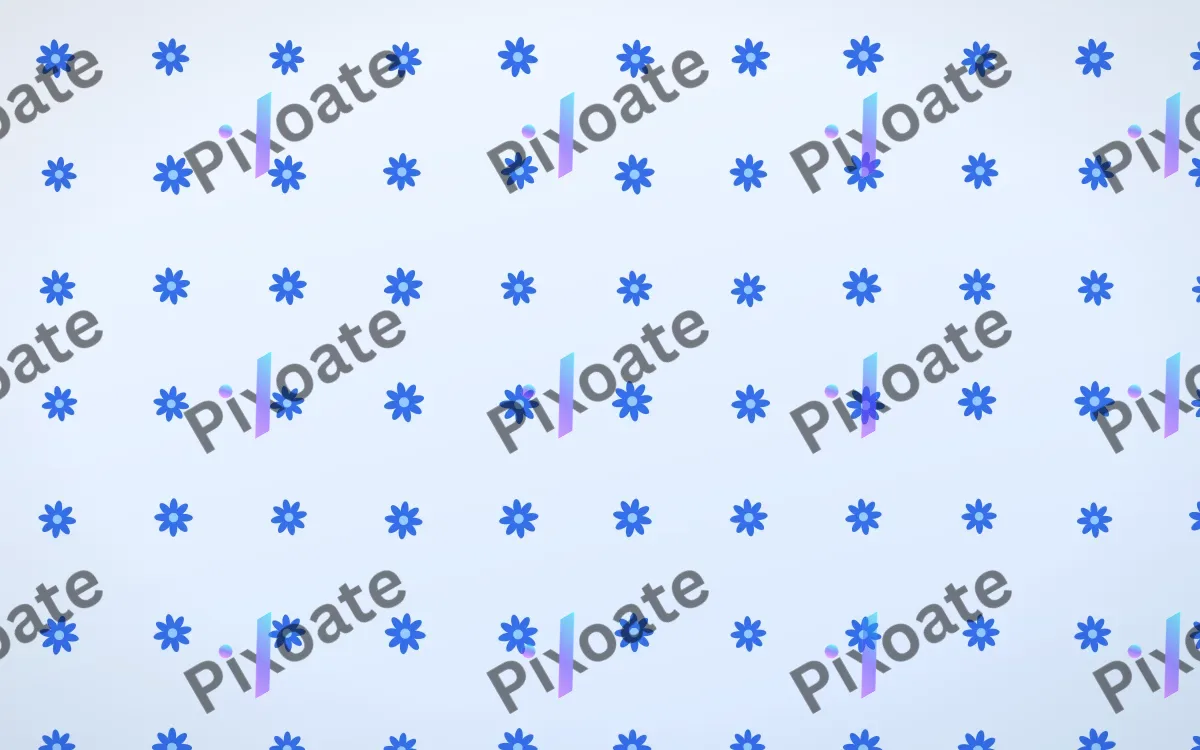 Sky Daisies Sky Daisies — light blue and white floral background