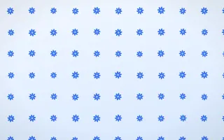 Sky Daisies — light blue and white floral background