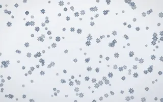 Slate Mist Daisies Dense III — light blue and white floral background, variation III