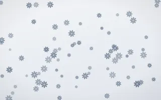 Slate Mist Daisies III — light blue and white floral background, variation III