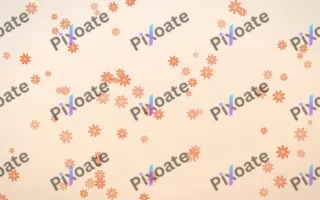 Sunset Pop Daisies II — light orange and beige floral background, variation II