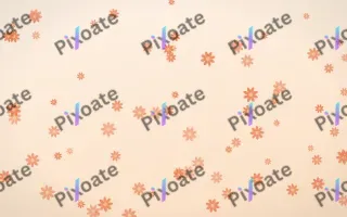 Sunset Pop Daisies III — light orange and beige floral background, variation III